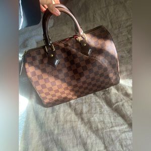 Authentic Louis Vuitton Damier Ebene Speedy 30